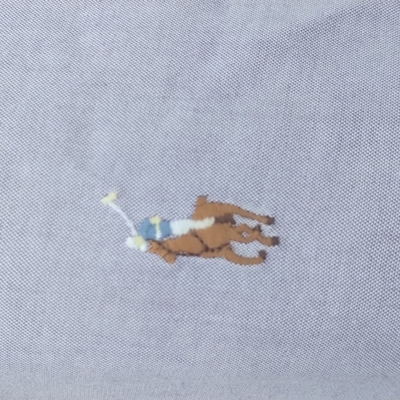 Polo by Ralph Lauren Men's Lavender Button Down Shirt 17.5 / 35 - Picture 3 of 5